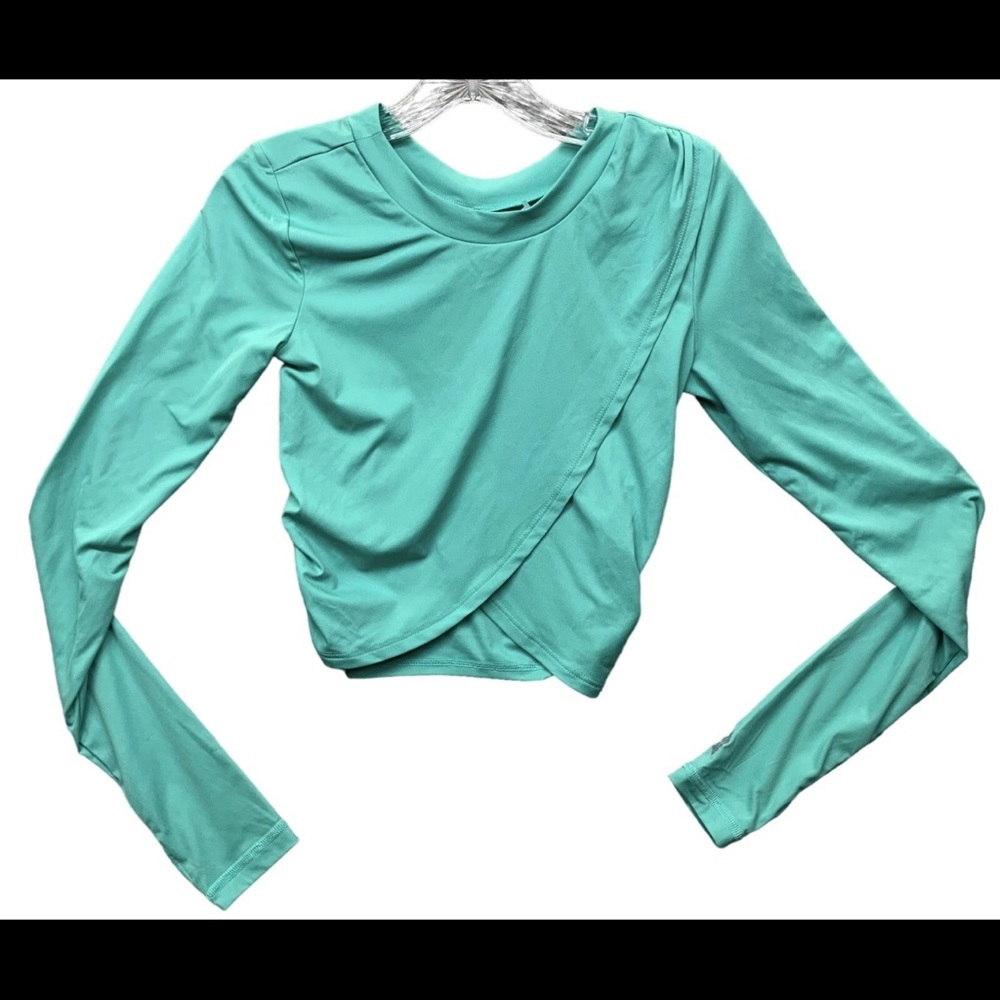 Free People Movement Long Sleeve Crossover Crop